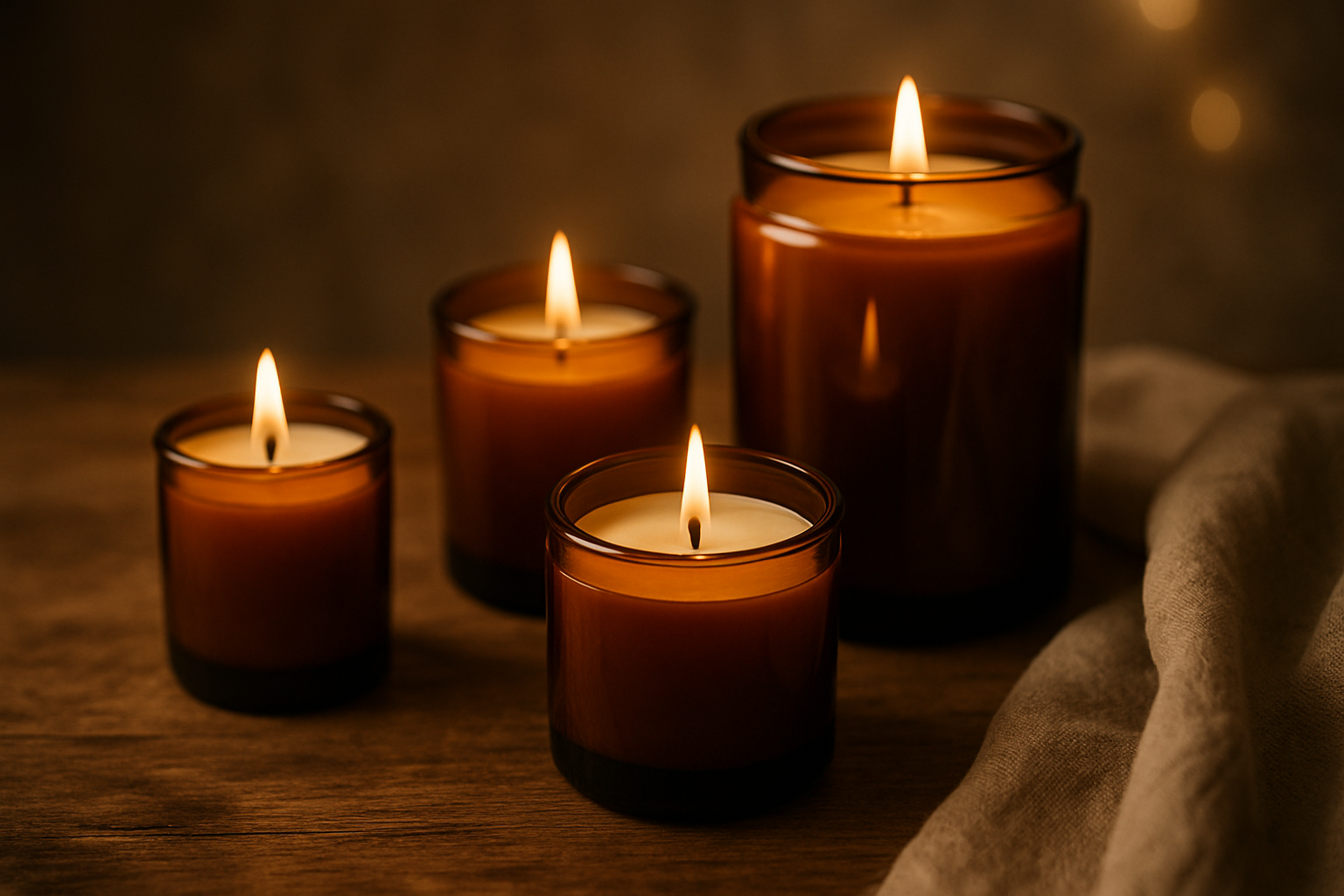 Candele artigianali di lusso